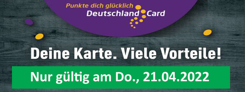 10fach punkten mit der DeutschlandCard